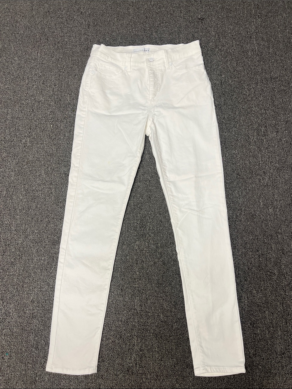 Women’s White Slim Fit Pants